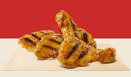 Chicken Wings - 4pc Grilled