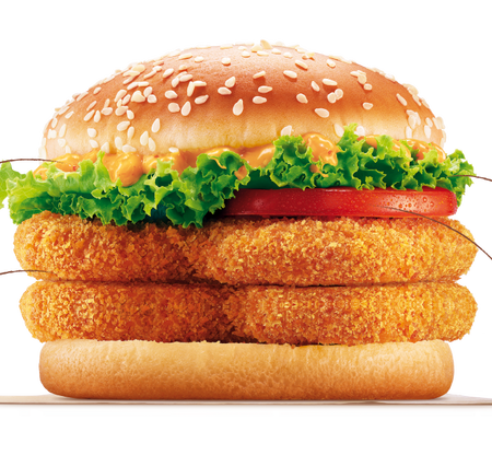 Classic Chicken Double Patty Burger